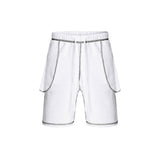 REVERSIBLE INSIDE OUT SHORT PANTS WB