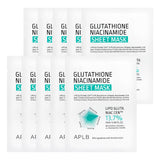 Glutathione Niacinamide Sheet Mask, 10 PCS