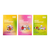 BT21 RESET Kombucha 3 Flavor Bundle (Peach, Green Grape, Pineapple Passionfruit)