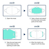 D.RECIPE Economical Replaceable Inner Layer for Mask - 30 Sheets